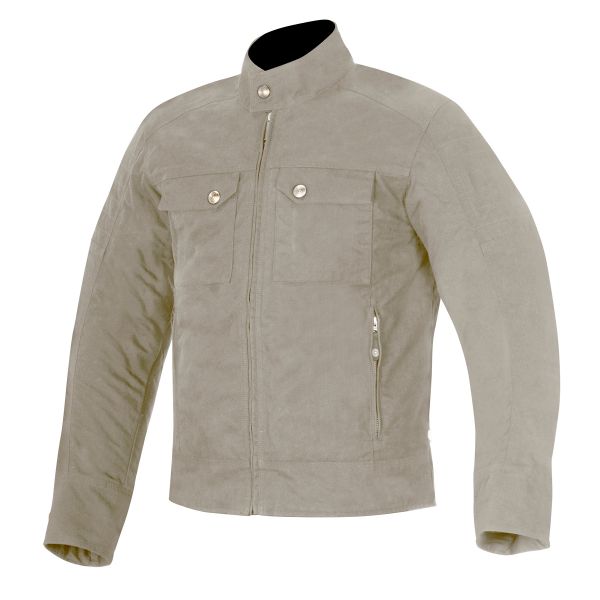 Motorcycle jacket Alpinestars Oscar Ray Canvas Dark Sand in stock iCasque