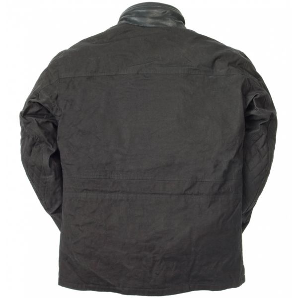 Motorcycle coat Ride & Sons Escape Waxed Black in stock | iCasque.co.uk