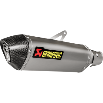 Muffler Akrapovic Titanium/Carbon Kawasaki Ninja 400/Z400 (18-23)