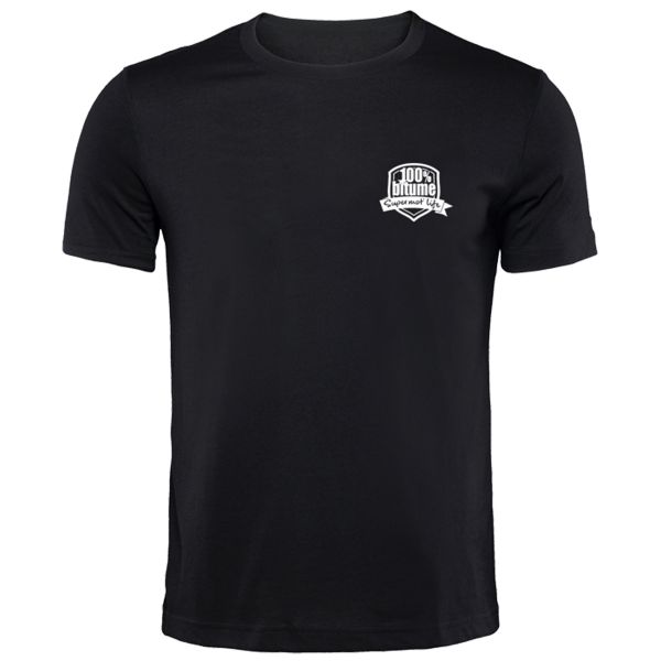 T-Shirt 100% Bitume Supermot Life Black ready to ship | iCasque.co.uk